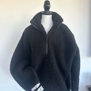 Express Black Teddy Jacket